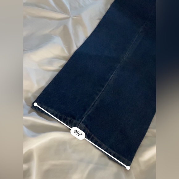 Faded Glory Men's relax fitted Dark Wash Jeans Size 44 x 32 style 116371 - Picture 6 of 7